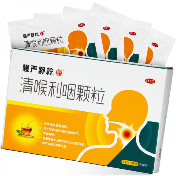 清喉利咽颗粒