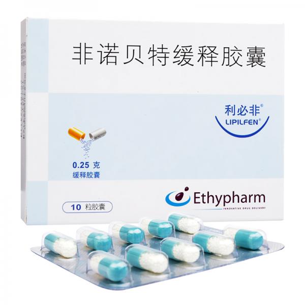 非诺贝特缓释胶囊