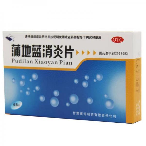 蒲地蓝消炎片的功能主治