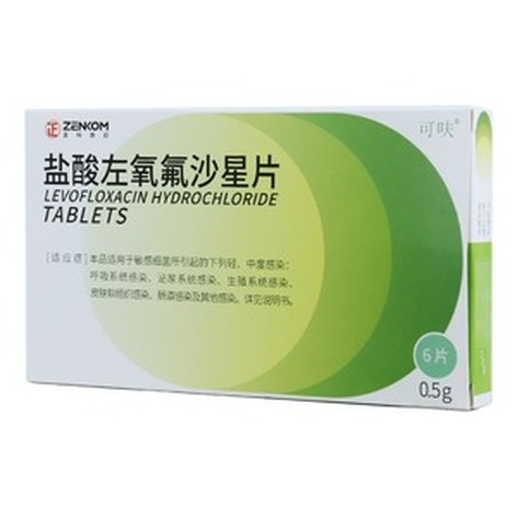 盐酸左氧氟沙星片