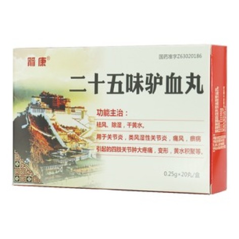 二十五味驴血丸
